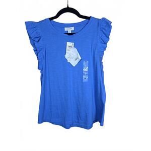 ON 34TH WOMENS FLUTTER-SLEEVE CREWNEC REGATTA M